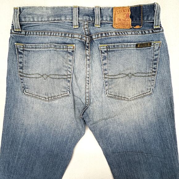 Lucky Brand Jeans Women 2/26 (fits 28x26) Sweet Dream Cuffed Crop Button Fly USA - Picture 13 of 15